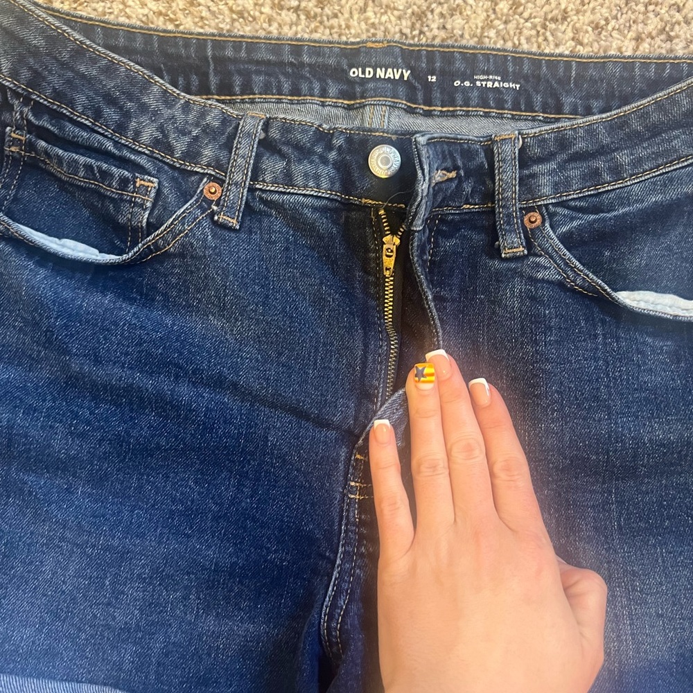 Old navy high rise og straight